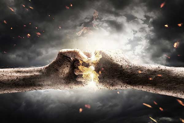 Image of two fists pounding on Professional Psychological Services website