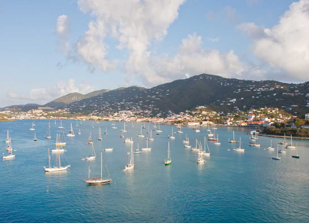 Image of St. Thomas harbor